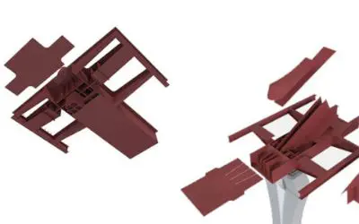 parametric model to obtain the geomety of various footbridges