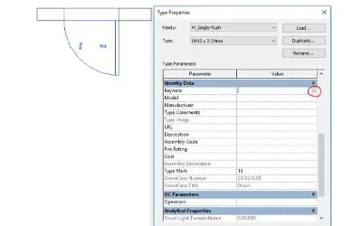 Keynotes Operation in Revit