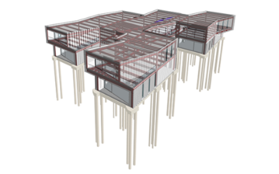 BIM support for office building