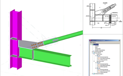 generation of parametric detail component for TEKLA