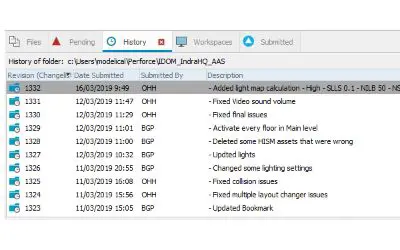 collaborative Unreal project using Perforce