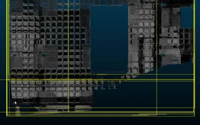 example of georeferenced point clouds conversion to local Revit coordinates