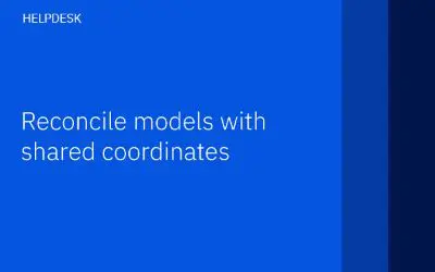 Reconcile models with shared coordinates in Revit