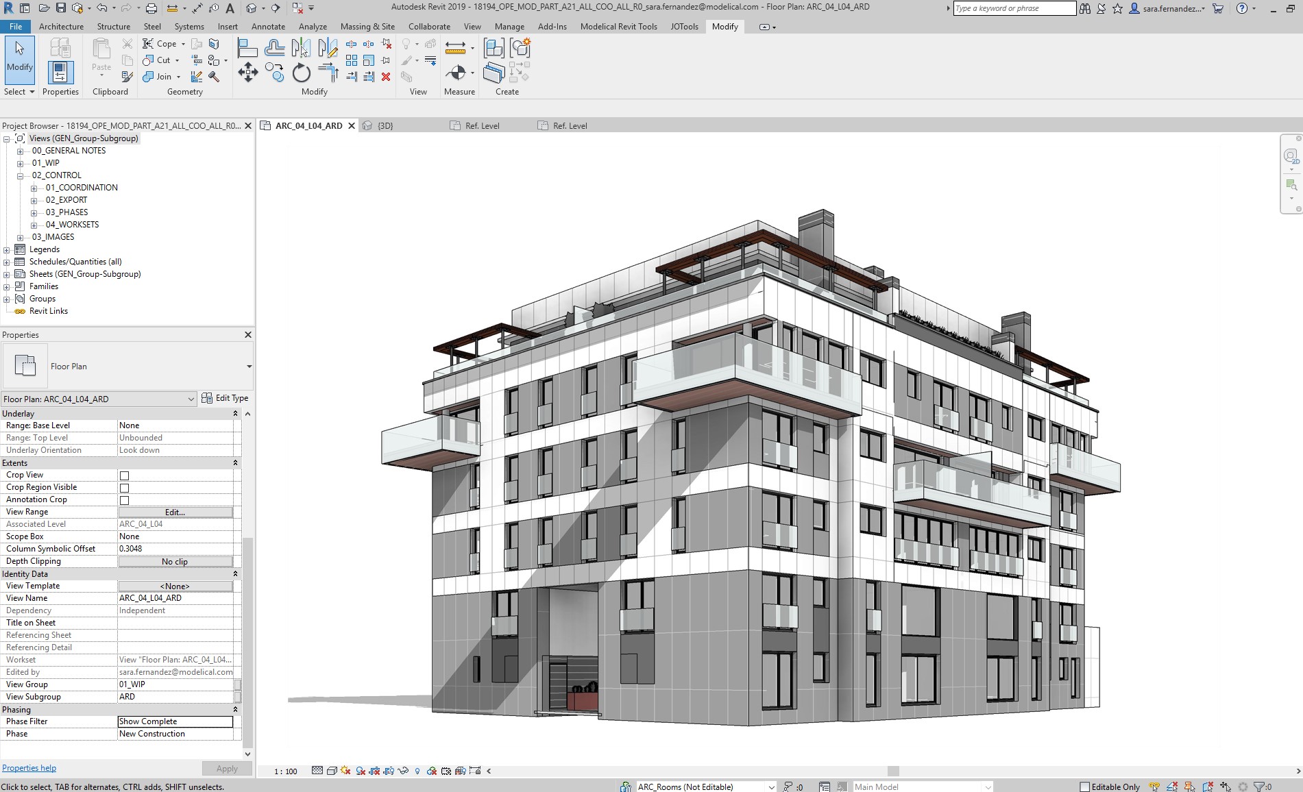 Revit Arquitectura - Buenas prácticas - Modelical